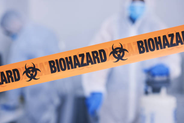 Professional Biohazard technician working in Vineyard, UT